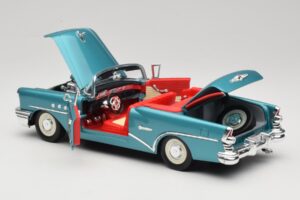 Buick Century Kabrió Kék Mira 1:18 6134 Fém – 5. kép a 8-ből