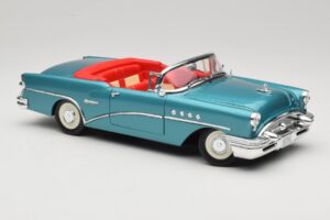 Buick Century Kabrió Kék Mira 1:18 6134 Fém – 6. kép a 8-ből