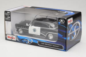 Buick Century Highway Patrol Maisto 1:24 32195 Fém – 3. kép a 3-ből