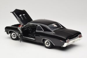 Buick GS 400 Fekete American Muscle 1:18 33086 Fém – 5. kép a 8-ből
