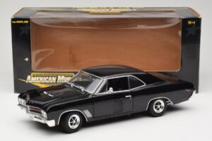 Buick GS 400 Fekete American Muscle 1:18 33086 Fém – 8. kép a 8-ből