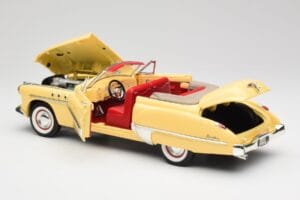 Buick Roadmaster Chrome Yellow Motormax 1:18 23124646-M17 Fém – 5. kép a 8-ből