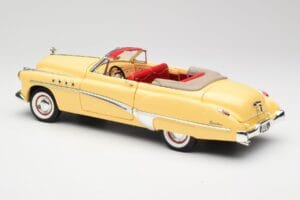 Buick Roadmaster Chrome Yellow Motormax 1:18 23124646-M17 Fém – 7. kép a 8-ből