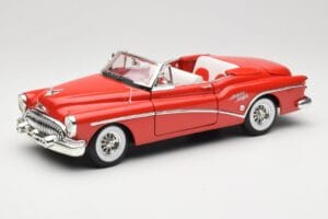 Buick Skylark Kabrió Piros Motormax 1:18 73129 Fém