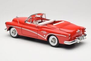 Buick Skylark Kabrió Piros Motormax 1:18 73129 Fém – 7. kép a 8-ből