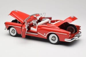 Buick Skylark Piros Motormax 1:18 411393-M1 Fém – 5. kép a 8-ből