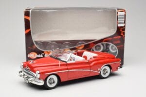 Buick Skylark Piros Motormax 1:18 411393-M1 Fém – 8. kép a 8-ből