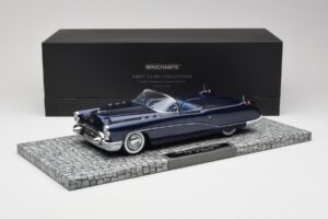 Buick Wildcat I Concept Sötétkék Minichamps 1:18 107141331 Fém – 6. kép a 6-ből