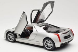 Cadillac Cien Ezüst Hot Wheels 1:18 57296 Fém – 5. kép a 8-ből
