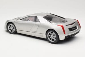 Cadillac Cien Ezüst Hot Wheels 1:18 57296 Fém – 7. kép a 8-ből
