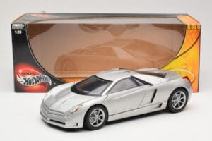 Cadillac Cien Ezüst Hot Wheels 1:18 57296 Fém – 8. kép a 8-ből