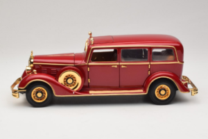 Cadillac Deluxe Tudor Állami Limuzin Puji Kína Utolsó Császára Sun Star 1:18 4100 Fém – 4. kép a 9-ből