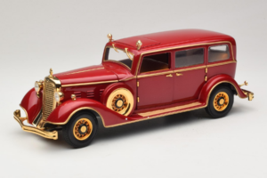 Cadillac Deluxe Tudor Állami Limuzin Puji Kína Utolsó Császára Sun Star 1:18 4100 Fém
