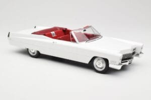 Cadillac DeVille Kabrió Fehér KK-Scale 1:18 KKDC180313 Fém – 4. kép a 6-ből