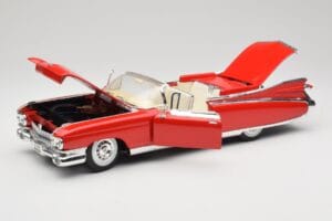 Cadillac Eldorado Biarritz Bolero Red Maisto 1:18 31813 Fém – 2. kép a 8-ből