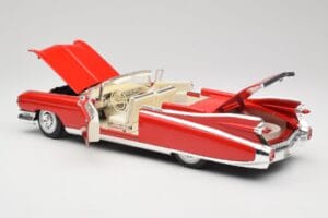Cadillac Eldorado Biarritz Bolero Red Maisto 1:18 31813 Fém – 5. kép a 8-ből