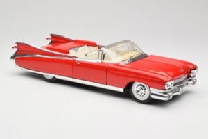 Cadillac Eldorado Biarritz Bolero Red Maisto 1:18 31813 Fém – 6. kép a 8-ből