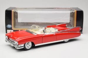 Cadillac Eldorado Biarritz Bolero Red Maisto 1:18 31813 Fém – 8. kép a 8-ből