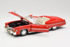Cadillac Eldorado Kabrió Piros Anson 1:18 30387 Fém – 2. kép a 8-ből