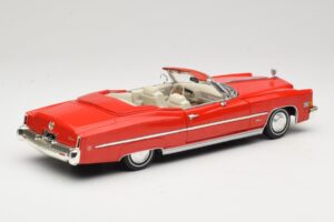 Cadillac Eldorado Kabrió Piros Anson 1:18 30387 Fém – 3. kép a 8-ből