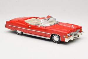 Cadillac Eldorado Kabrió Piros Anson 1:18 30387 Fém – 6. kép a 8-ből