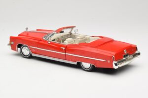 Cadillac Eldorado Kabrió Piros Anson 1:18 30387 Fém – 7. kép a 8-ből