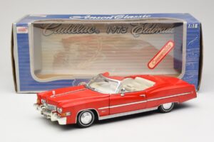Cadillac Eldorado Kabrió Piros Anson 1:18 30387 Fém – 8. kép a 8-ből