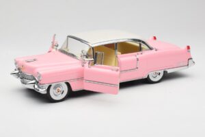 Cadillac Fleetwood Elvis Presley Rózsaszín MRC 1:18 LIC1000 Fém – 2. kép a 8-ből