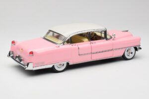 Cadillac Fleetwood Elvis Presley Rózsaszín MRC 1:18 LIC1000 Fém – 3. kép a 8-ből