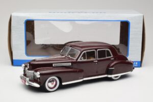 Cadillac Fleetwood 60 Special Sedan Piros MCG 1:18 MCG18071 Fém – 6. kép a 6-ből