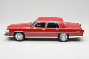 Cadillac Fleetwood Brougham Sötétvörös Metál MCG 1:18 MCG18251 Fém – 5. kép a 6-ből
