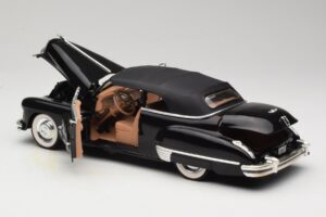 Cadillac Series 62 Fekete Anson 1:18 30345 Fém – 5. kép a 8-ből