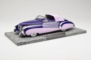 Cadillac Series 62 Kabriolet Rózsaszín Minichamps 1:18 107148460 Fém – 2. kép a 6-ből