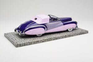 Cadillac Series 62 Kabriolet Rózsaszín Minichamps 1:18 107148460 Fém – 3. kép a 6-ből