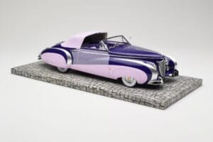 Cadillac Series 62 Kabriolet Rózsaszín Minichamps 1:18 107148460 Fém – 4. kép a 6-ből