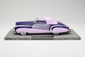 Cadillac Series 62 Kabriolet Rózsaszín Minichamps 1:18 107148460 Fém