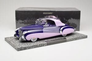 Cadillac Series 62 Kabriolet Rózsaszín Minichamps 1:18 107148460 Fém – 6. kép a 6-ből