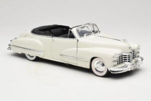 Cadillac Series 62 Kabrió Fehér Anson 1:18 30335 Fém – 6. kép a 8-ből