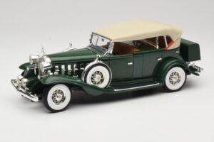 Cadillac Sport Phaeton Zöld Anson 1:18 30383 Fém – 3. kép a 9-ből