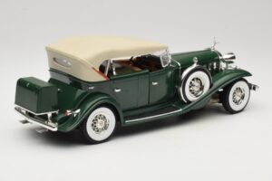 Cadillac Sport Phaeton Zöld Anson 1:18 30383 Fém – 4. kép a 9-ből