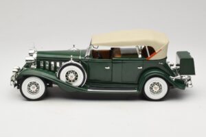 Cadillac Sport Phaeton Zöld Anson 1:18 30383 Fém – 5. kép a 9-ből
