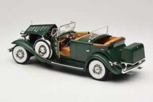 Cadillac Sport Phaeton Zöld Anson 1:18 30383 Fém – 6. kép a 9-ből