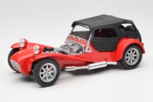 Caterham Super Seven Series 3 Piros Anson 1:18 30317-W Fém – 2. kép a 8-ből