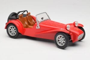Caterham Super Seven Series 3 Piros Anson 1:18 30317-W Fém – 6. kép a 8-ből