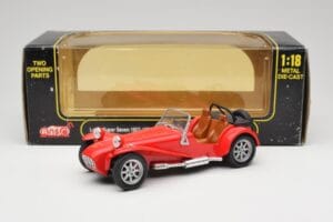 Caterham Super Seven Series 3 Piros Anson 1:18 30317-W Fém – 8. kép a 8-ből