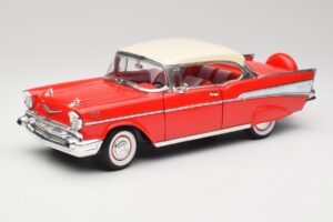 Chevrolet Bel Air Matador Piros & India Elefántcsont Road Legends 1:18 92109 Fém