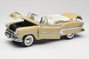 Chevrolet Bel Air Kabrió Krémszínű Sun Star 1:18 1623 Fém – 2. kép a 8-ből