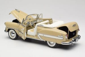 Chevrolet Bel Air Kabrió Krémszínű Sun Star 1:18 1623 Fém – 5. kép a 8-ből