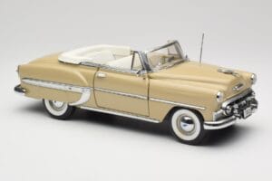 Chevrolet Bel Air Kabrió Krémszínű Sun Star 1:18 1623 Fém – 6. kép a 8-ből