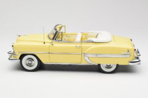 Chevrolet Bel Air Kabrió Sárga Sun Star 1:18 1712 Fém – 4. kép a 8-ből